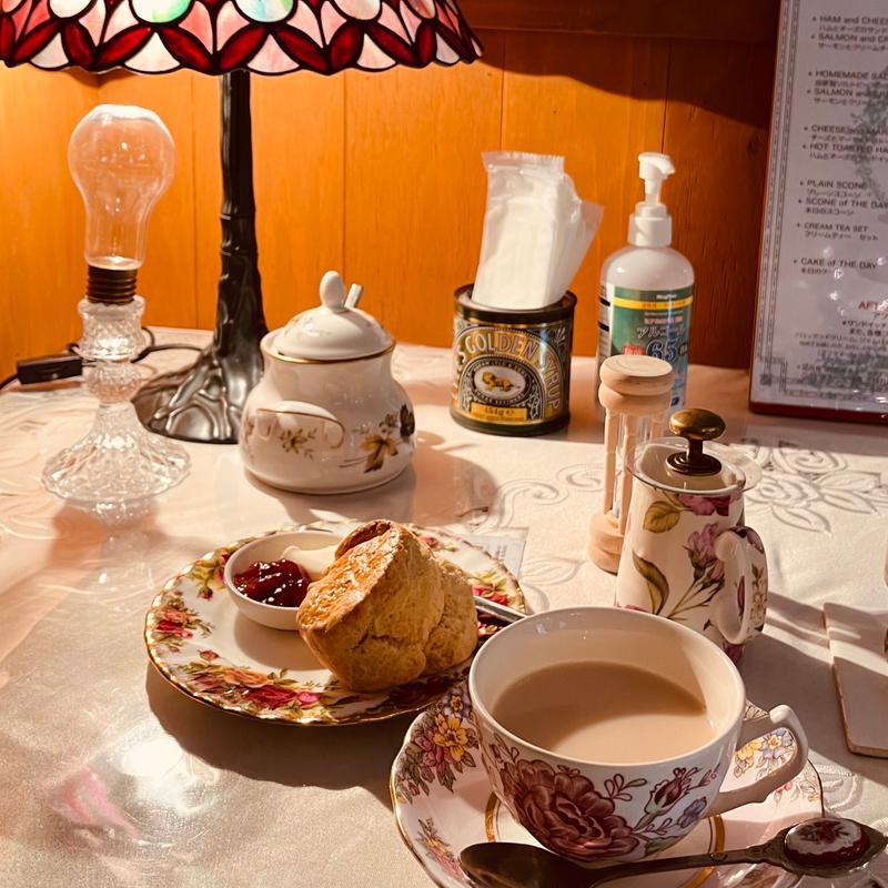 クリームティーセット(ポリー プット ザ ケトル オン （POLLY PUT THE KETTLE ON）)