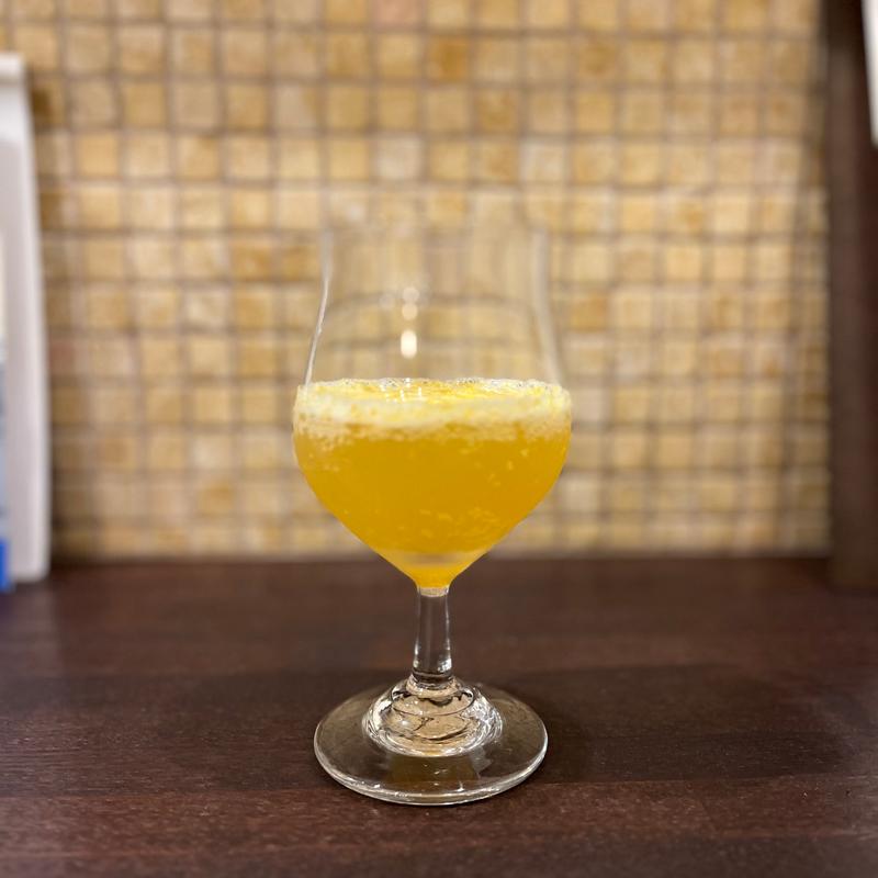 自家製シロップ(甘夏とカルダモン)(ベルギー食堂 どうくつ)