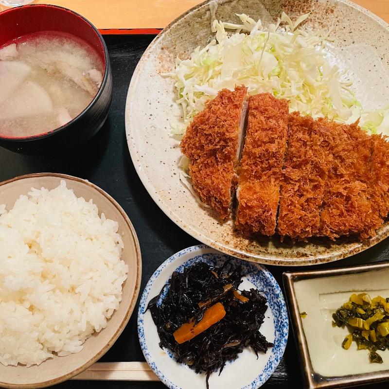 若鶏カツ定食(とんかつのむら)
