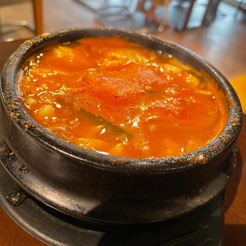 海鮮スンドゥブチゲセット(龍美豚)