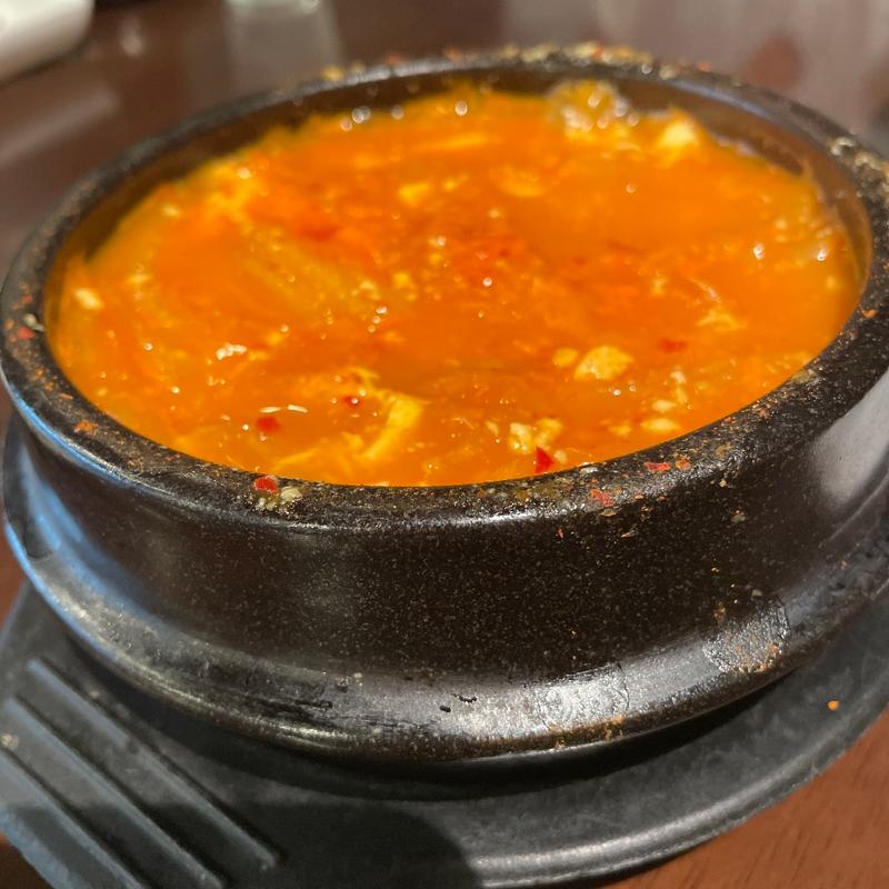 豚キムチスンドゥブチゲセット(龍美豚)