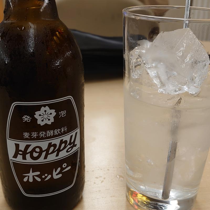 ホッピーセット(カプセルホテル&サウナ レインボー 新小岩店)