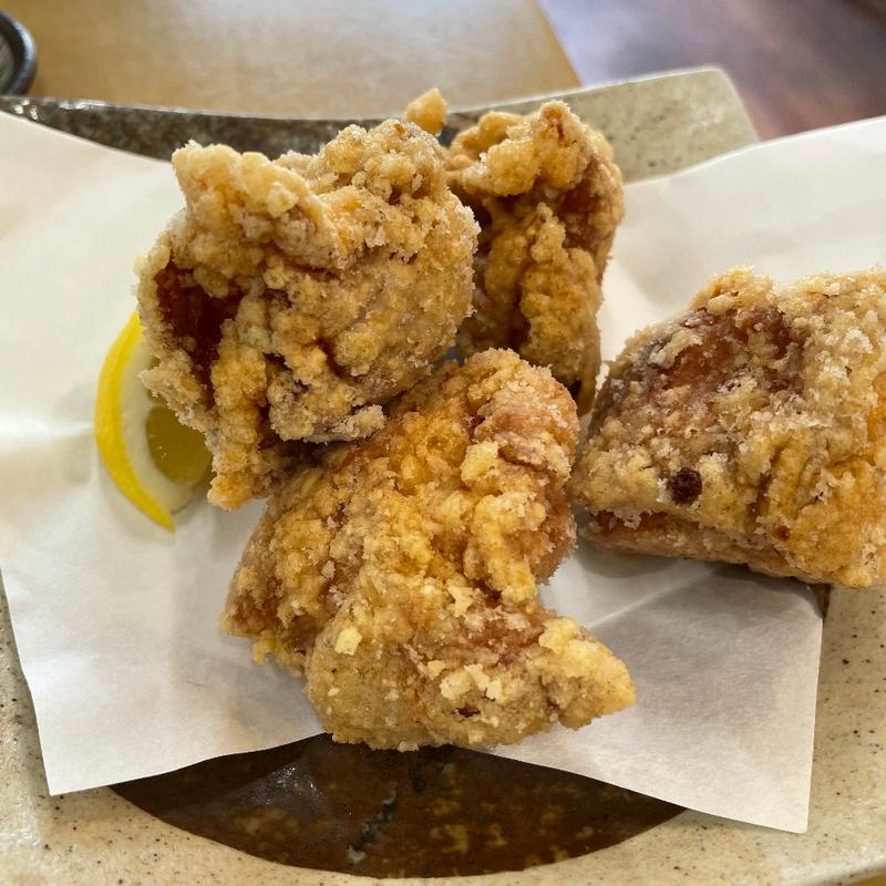 鶏のからあげ(豊前裏打会　麺や　長政)