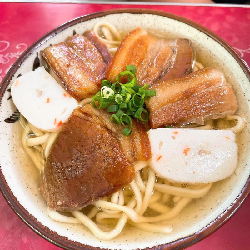 三枚肉そば(山原そば)