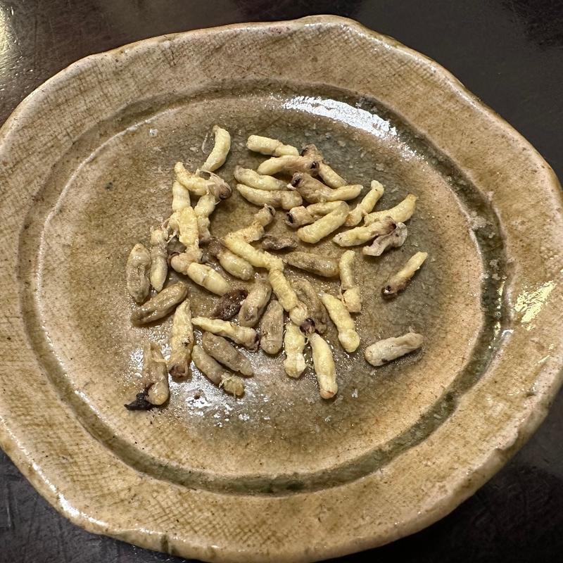 地蜂の子塩炒り(野麦)