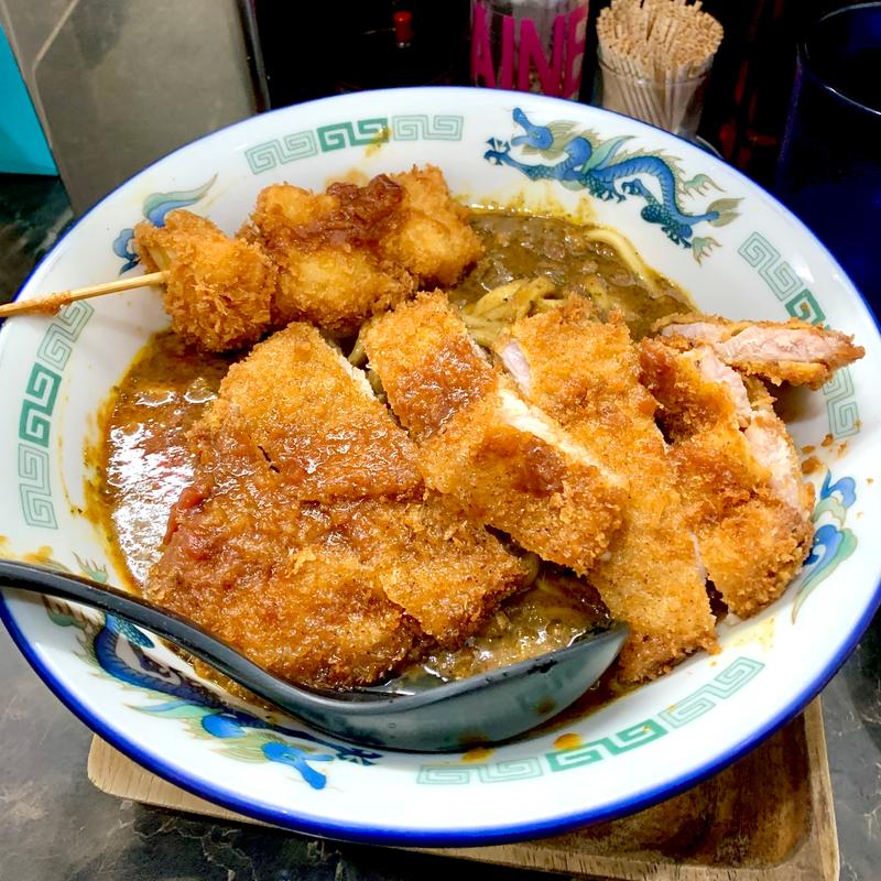 レアカーチューcurryそば(群青 )