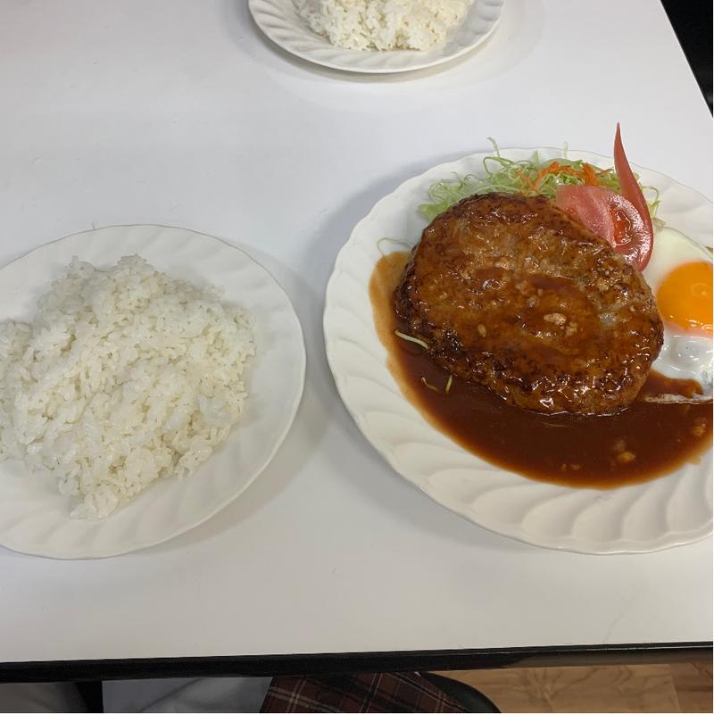 ジャンボハンバーグステーキ(ハンバーグ＆洋食 ベア)