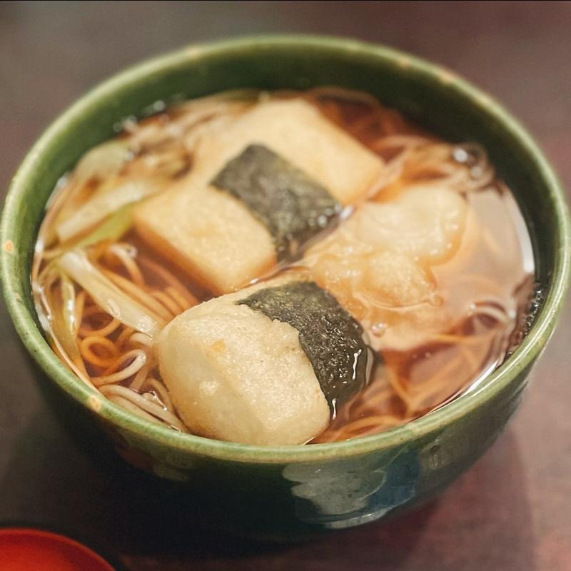 餅入りそば(寺方蕎麦 長浦)