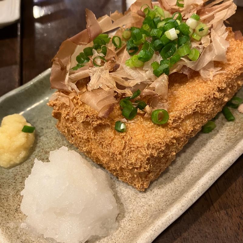 阿波尾の厚揚げ(地鶏焼鳥 阿波尾)