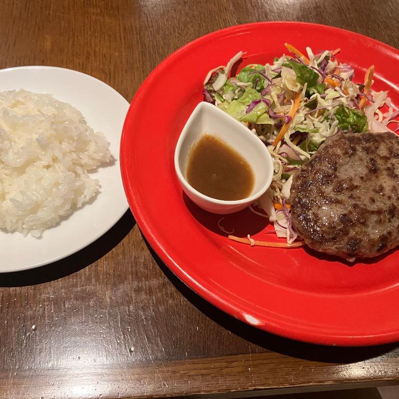 ワークスハンバーグ　150ｇ(ハンバーグワークス 東京駅グランルーフフロント店 （HAMBURG WORKS）)