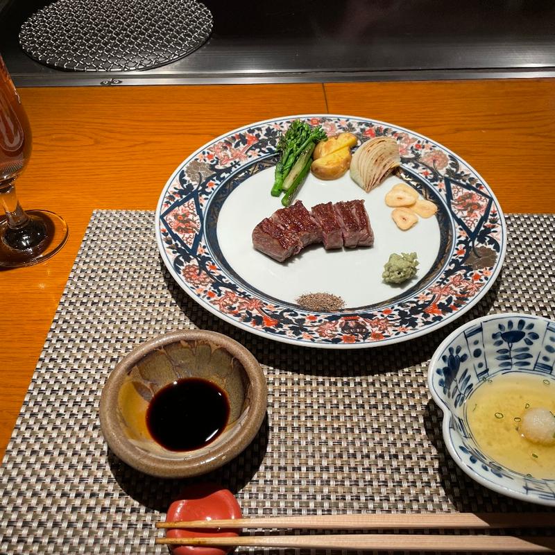 厳選黒毛和牛　A-5　サーロイン　100g(巴里 夕顔・藤壷 （巴里 夕顔・藤壺（藤つぼ））)