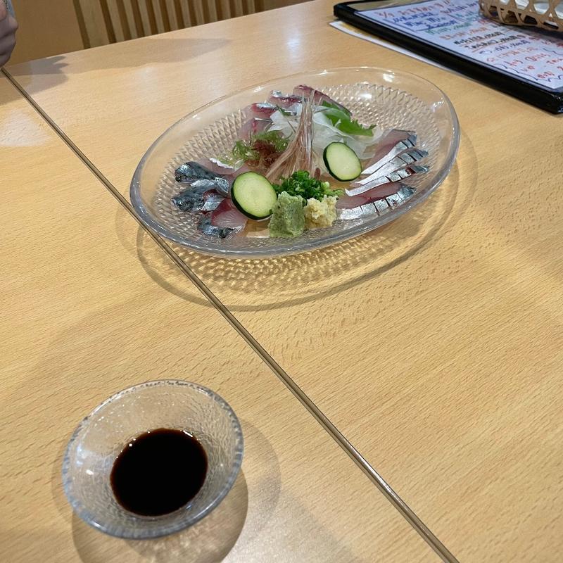 関アジ活き造り(とよ常 （とよつね）)