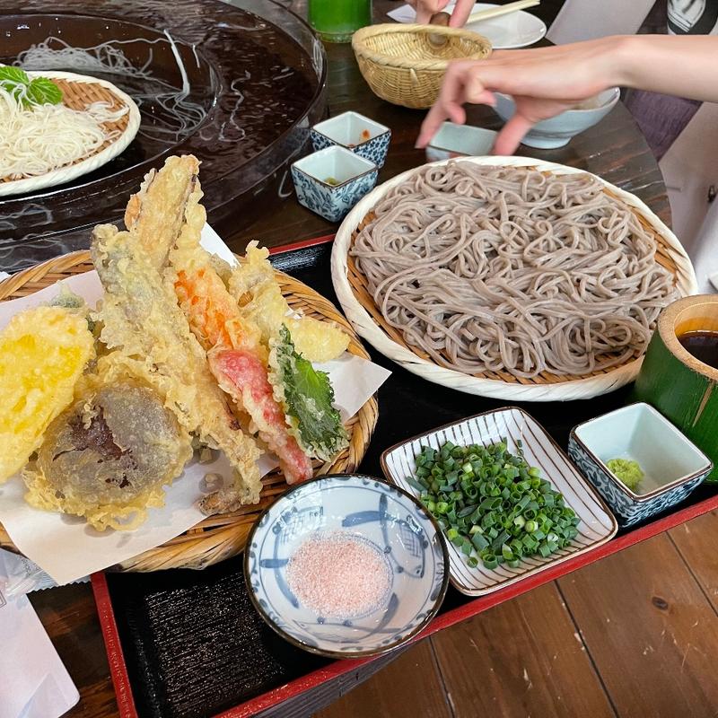 野菜の天ぷら(山の寺 邑居 （やまのてらゆうきょ）)