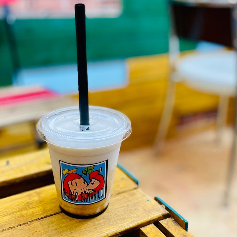 バナナジュース　黒蜜トッピング(BANAO BANARICO)