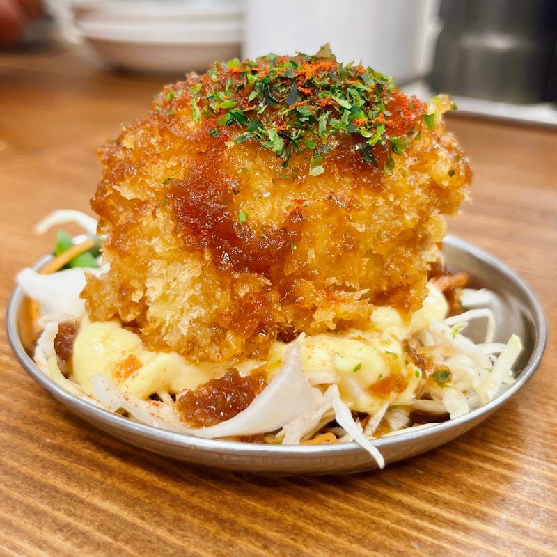 煮玉子カツ(大衆食堂スタンドそのだ五反田店)