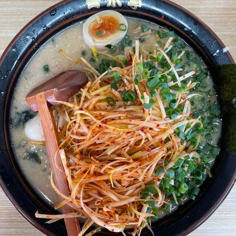 辛ネギラーメン（中）(ラーメン青木亭 草加店)
