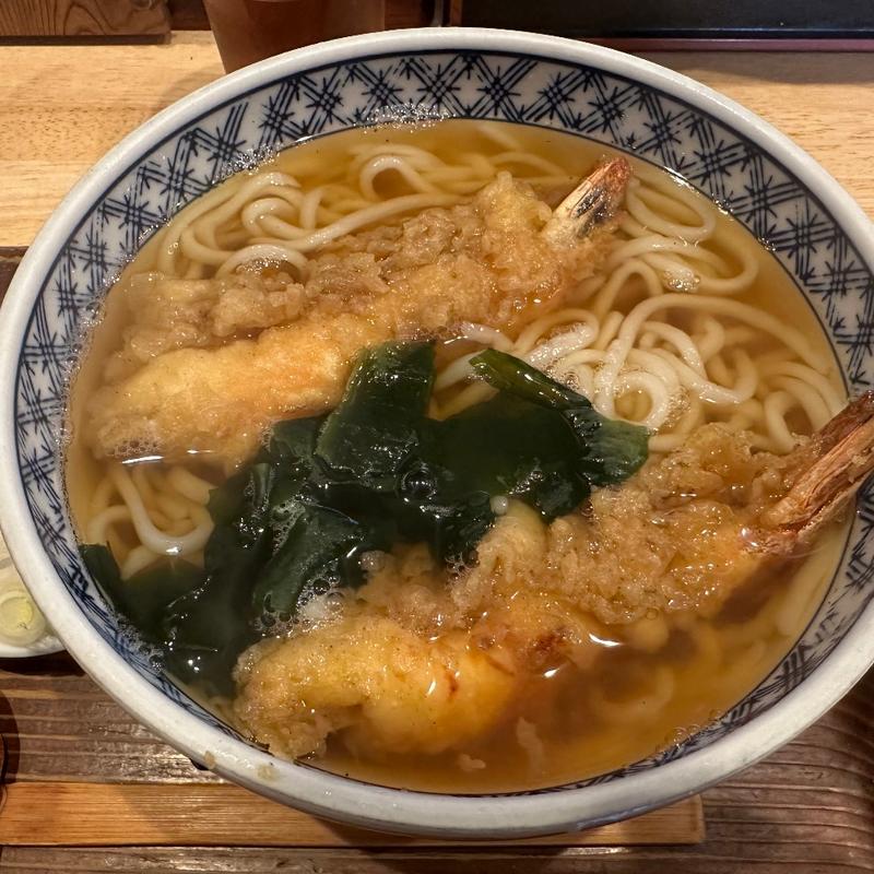 天ぷらうどん(満留賀)