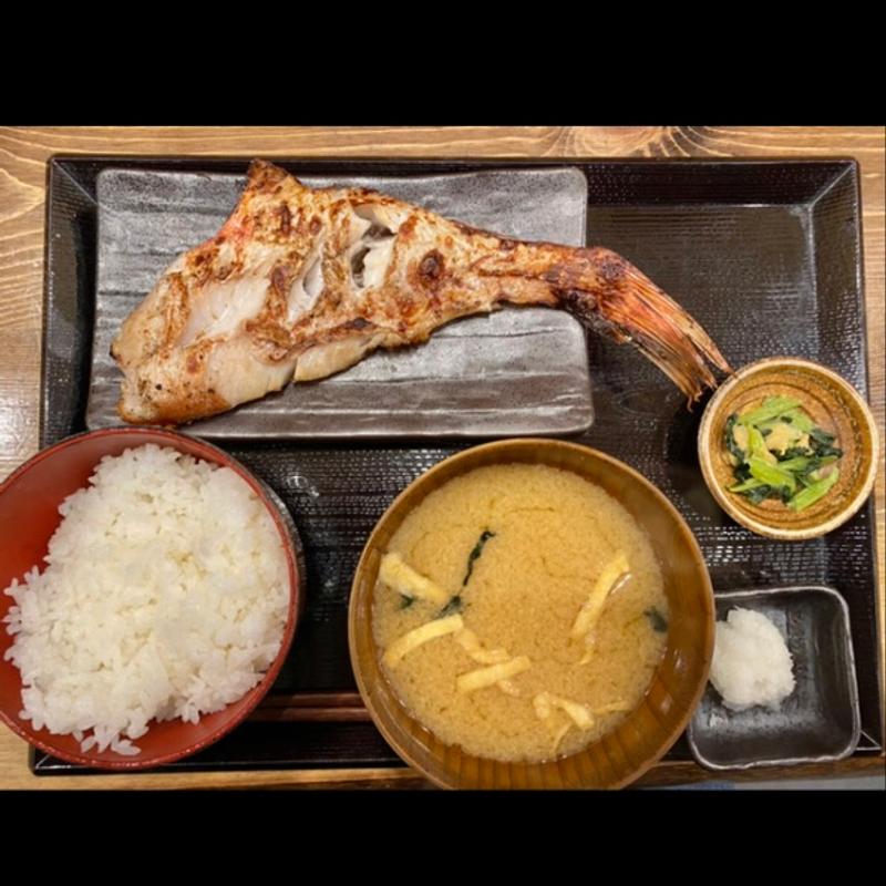 あかうお粕漬け定食(しんぱち食堂 浅草店)