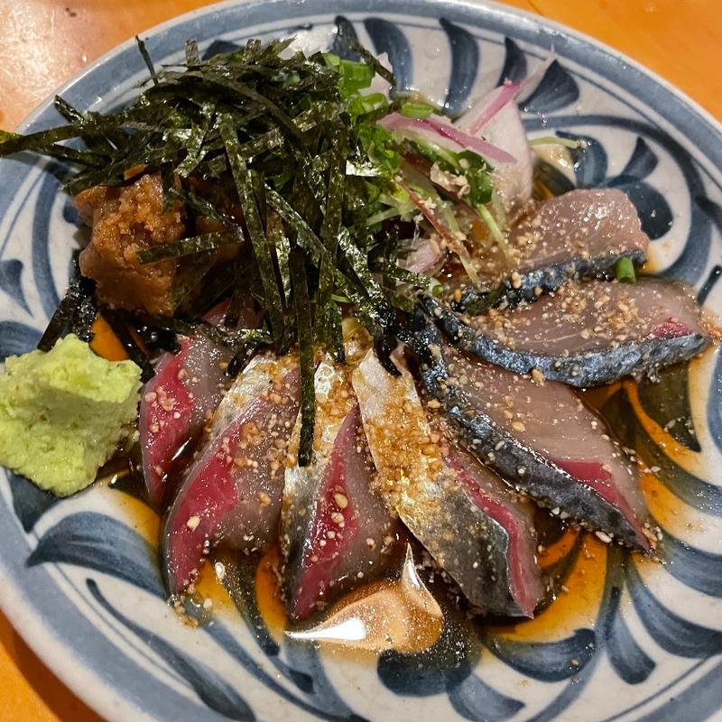 ゴマ鯖(飯ト酒　梔)