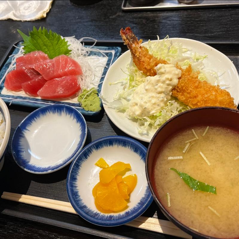 A定食(大田市場三洋食堂)