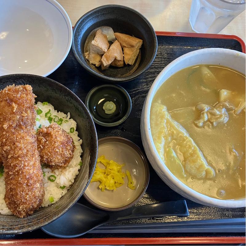 わだ泉セット　醤油カツ丼普通盛り(わだ泉 本店（守山店）)