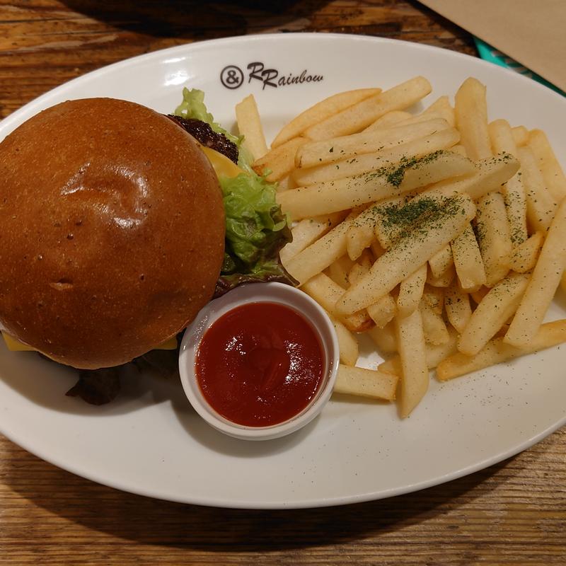 チーズバーガー(アンドダブルレインボー)