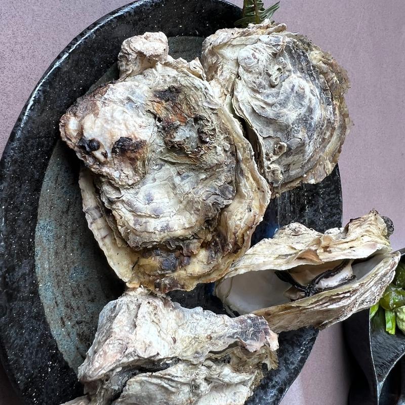 カキ4個(山安水産 パールロード店 )