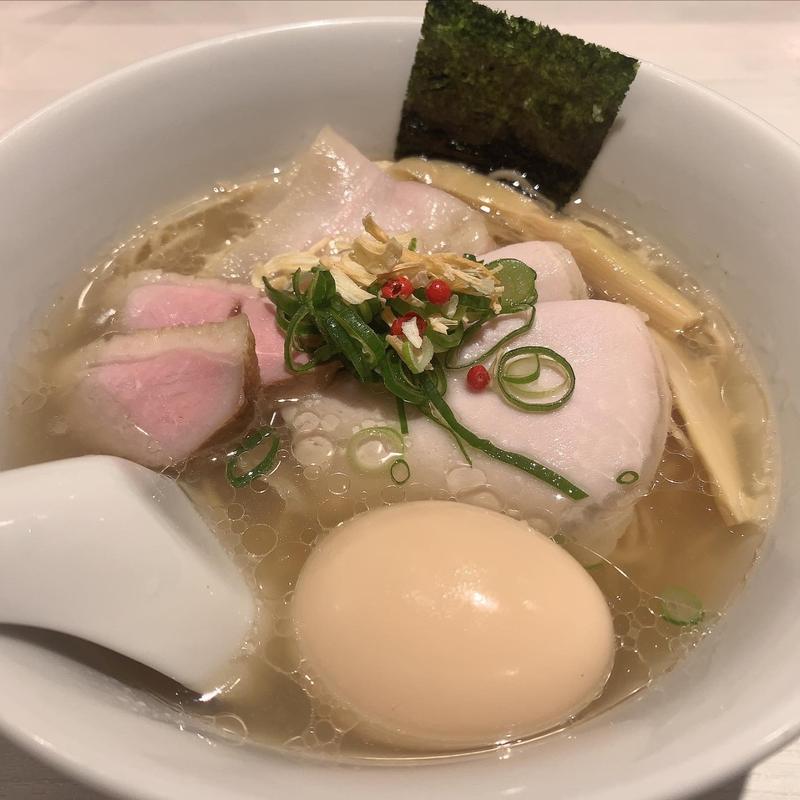 きのこ香る淡麗塩ラーメン(淡麗拉麺 己巳 （つちのとみ）)