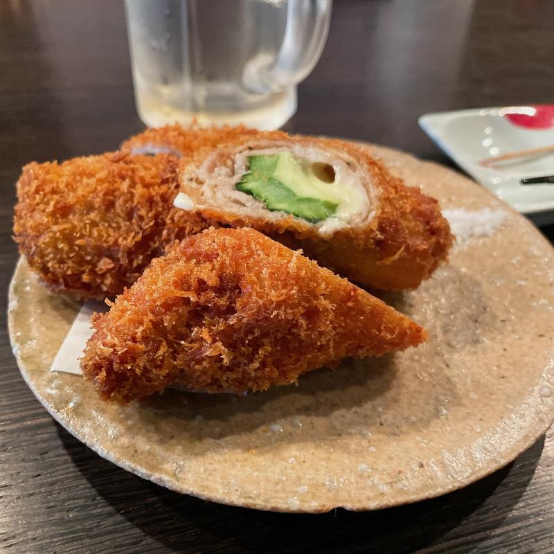 ゴーヤとチーズの肉巻き(ニコノスタンド)