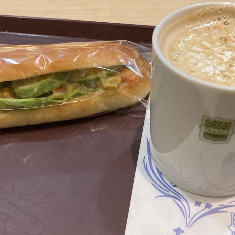 キャラメルバニララテ(コーヒーサロン･タカセ 池袋別館)