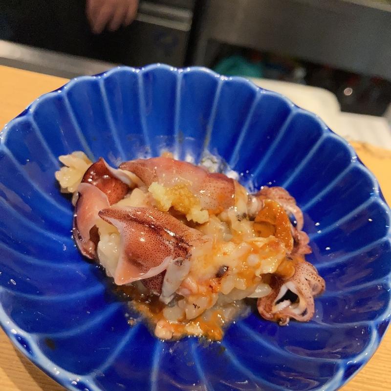 ホタルイカ(立喰い寿司 あきら 築地店)