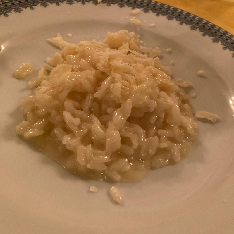 RISOTTO AL PARMIGIANO(LA BISBOCCIA)