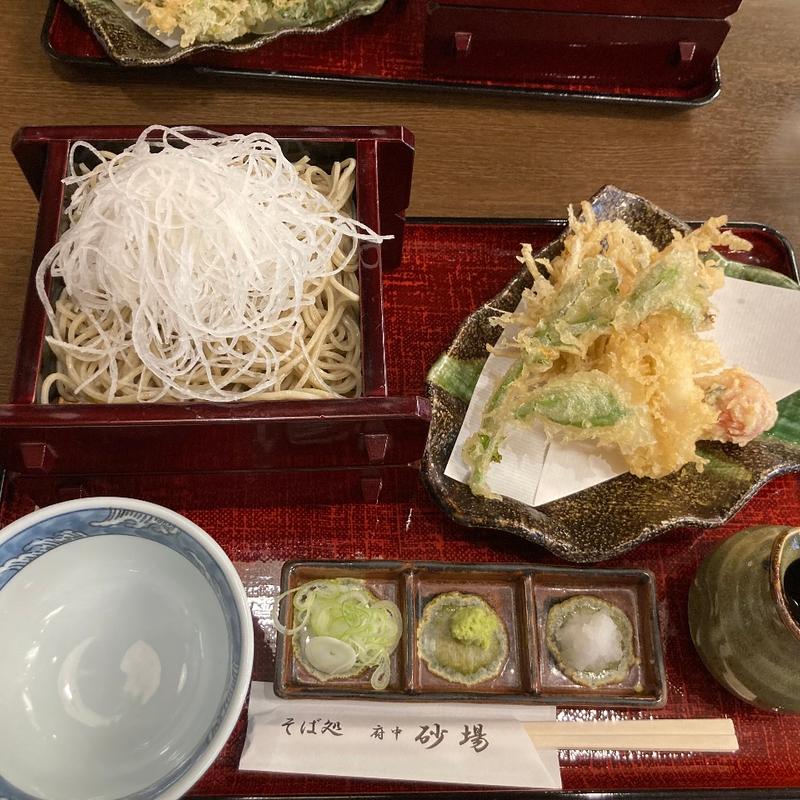 盛り上げそば(府中 砂場)