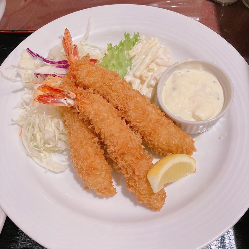 エビフライ定食(はやしや )