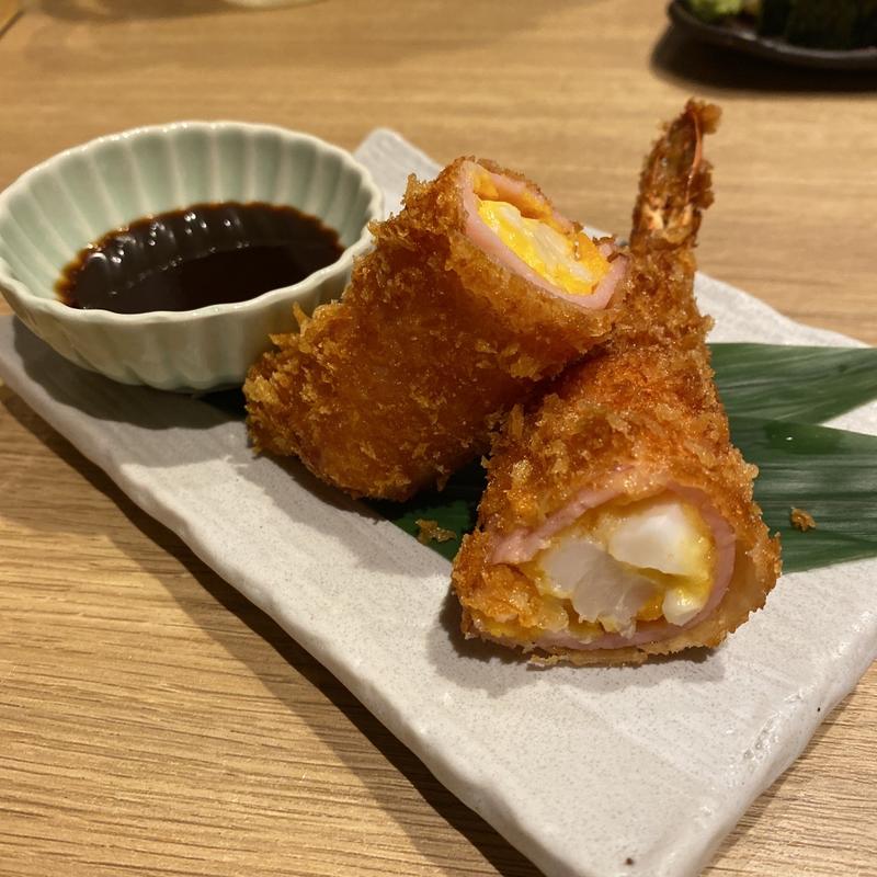 ハムカツ(すし酒場したまちや本店)