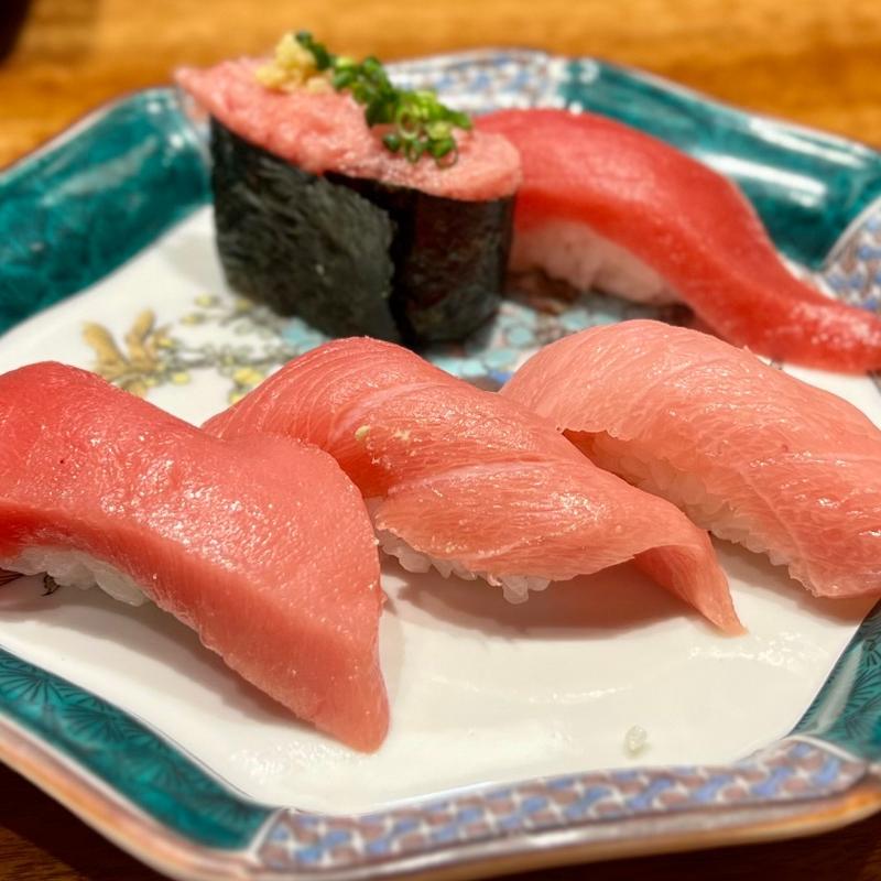 まぐろ5点盛(もりもり寿し 片町店 )