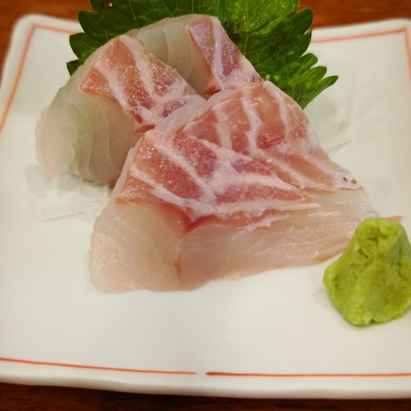 セトダイ刺身(釣宿酒場マヅメ 野毛本店)