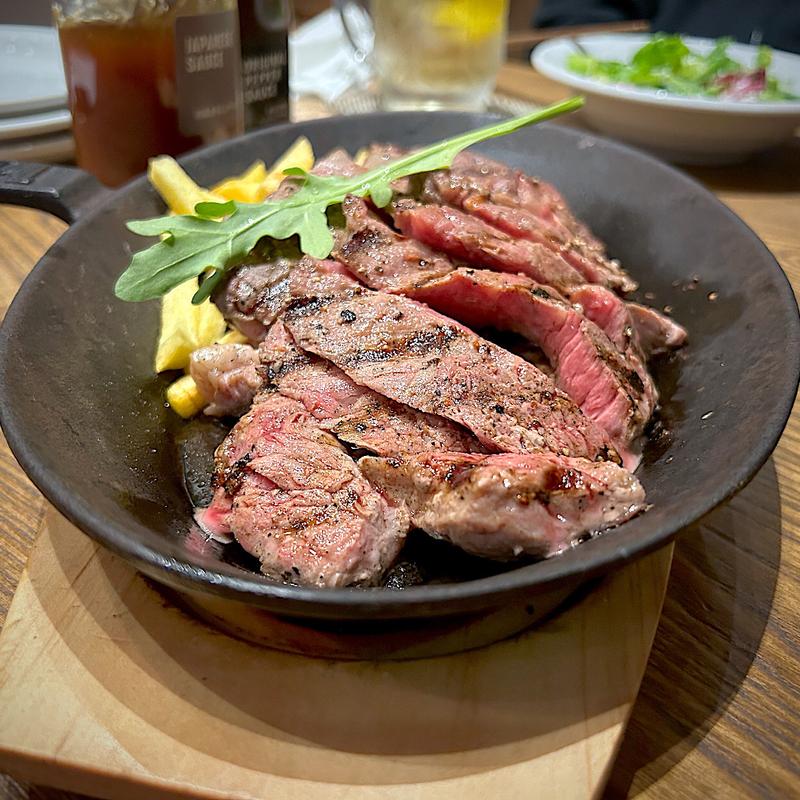 牛サーロインステーキ ダブル360g(fummy's grill NAGOYA フミーズグリル名古屋)