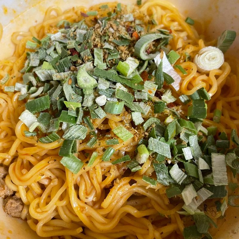 広島汁なし坦々麺(酒のやまや 五泉店)