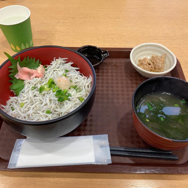 しらす丼セット(漁師のどんぶり屋 )