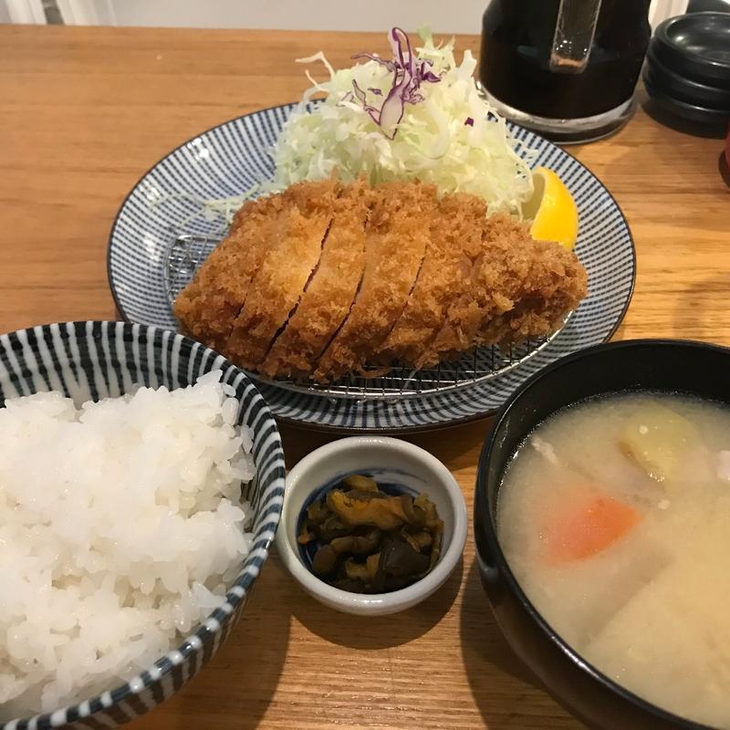 ロースカツ定食　ランチ(とんかつ檍 日本橋店)