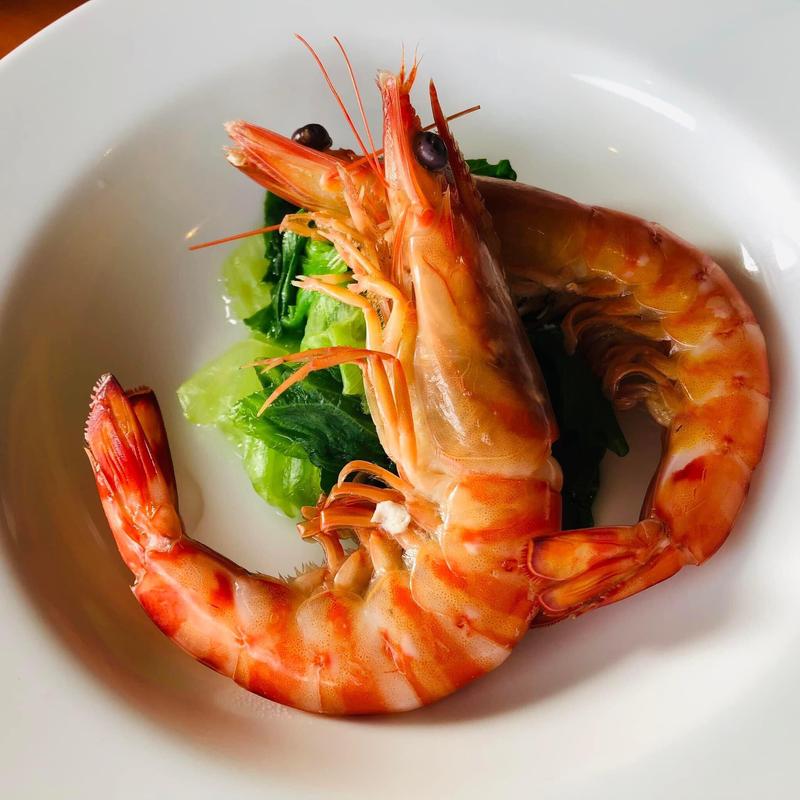 車海老の中華風塩茹で(中国料理 杏仁香 （チュウゴクリョウリ アンニンシャン）)