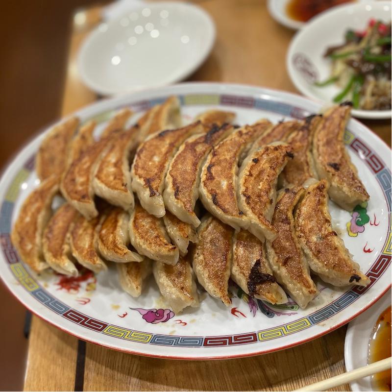 元祖焼き餃子メガ盛り(大阪王将 北9条店)