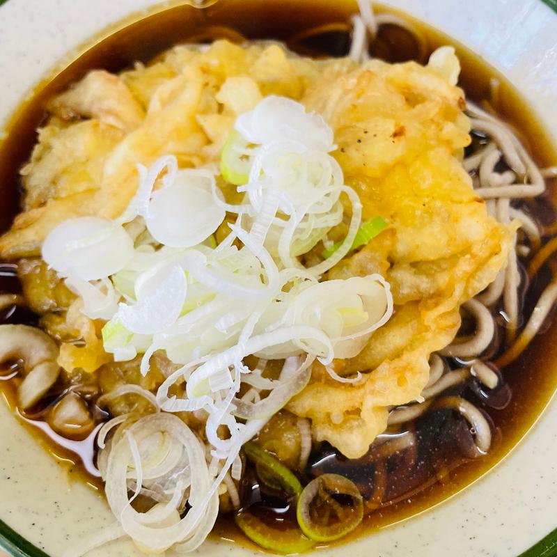 かき揚げそば(ふじた )