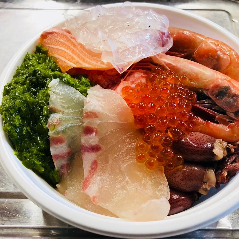 身勝手丼(道の駅 日立おさかなセンター )