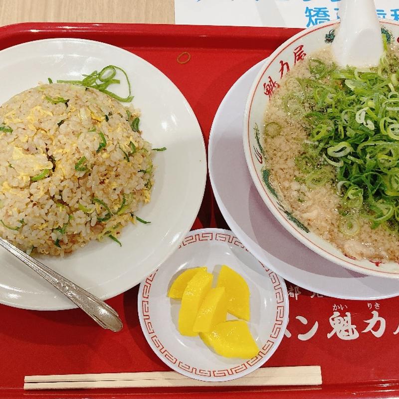 焼きめし定食(京都北白川ラーメン魁力屋 イオンモール川口店)