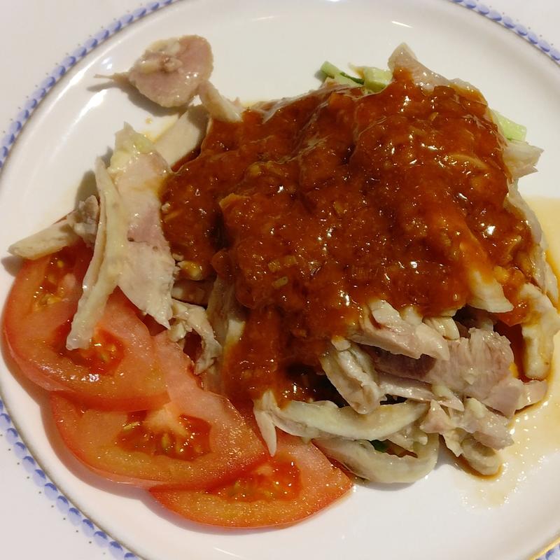 棒々鶏絲(酔八仙)