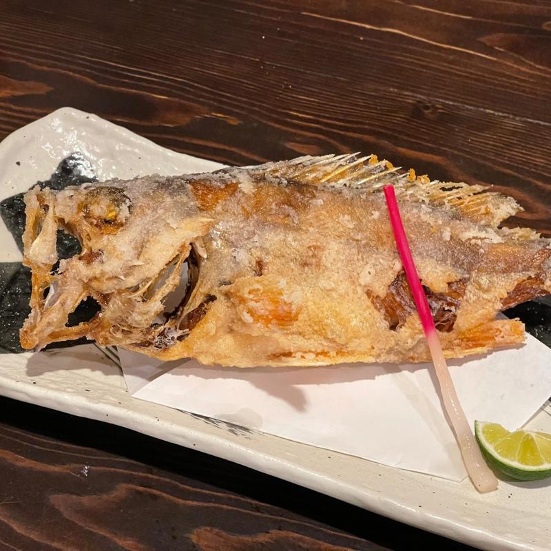 めばる姿からあげ(炭火焼 海ごはん サカナヨロコブ)