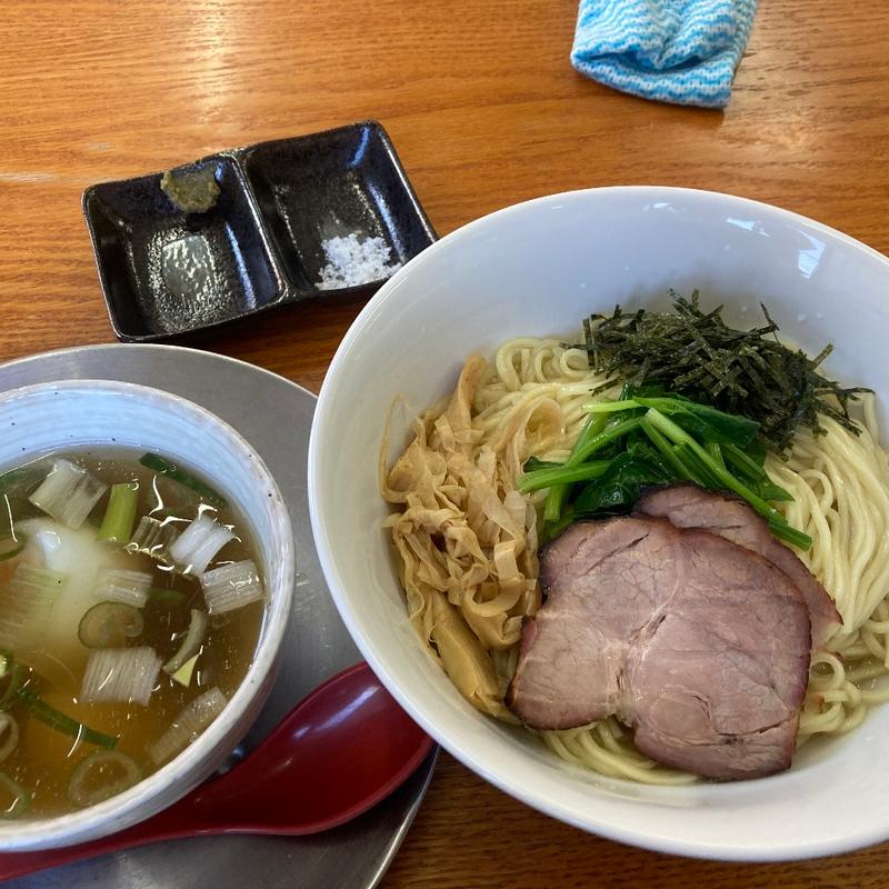 冷やし昆布水つけ麺塩(栃木中華そば 神志)