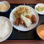 牡蠣フライ定食(源の蔵)